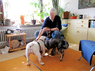 Hundetrainerin Martina Laage